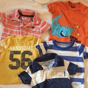 Carter's t-shirts 12-18months $8 for all